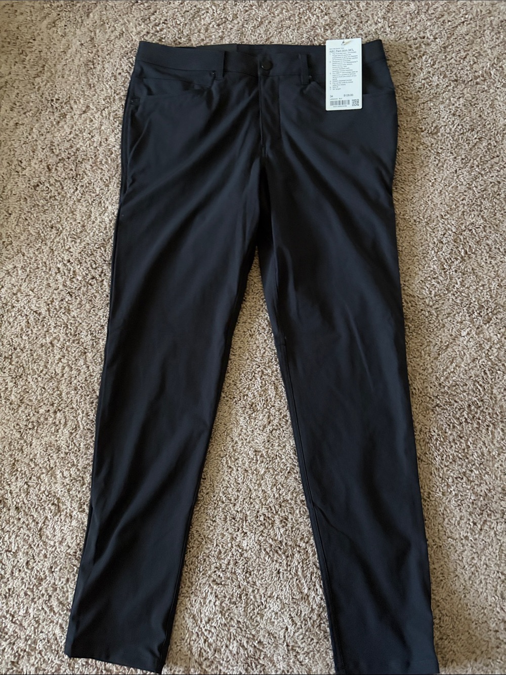 Men's Lululemon ABC Pant Slim. 34x34